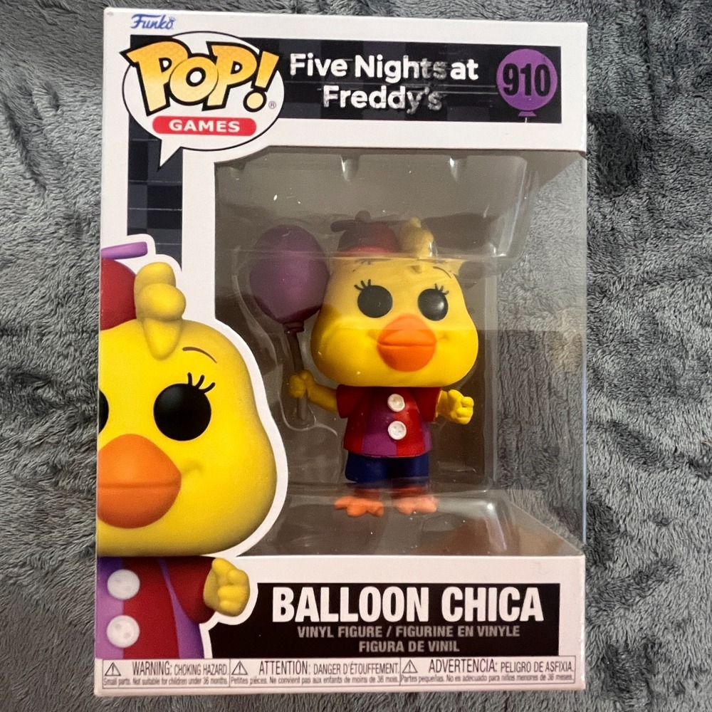 Funko Pop! Games Five Nights at Freddy's Circus 910 Balloon Chica Vinyl Figure
